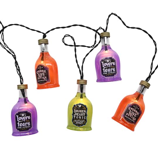 10ct. Poison Bottle Icon LED String Lights by Ashland®